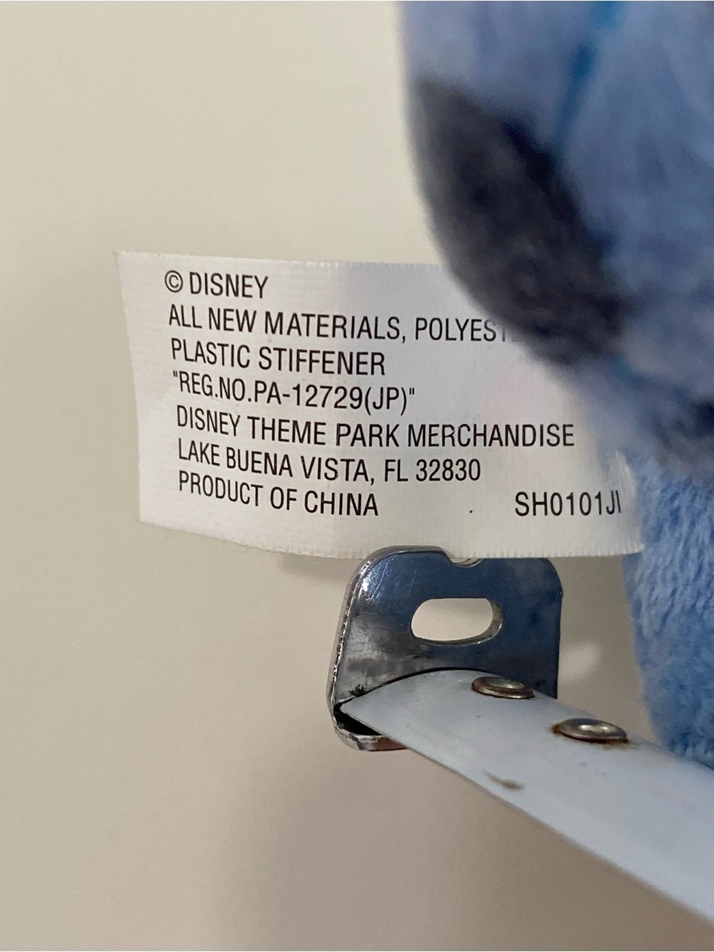 Disney Parks 4” Plush Stitch Keychain With Original Tag - Picture 7 of 16